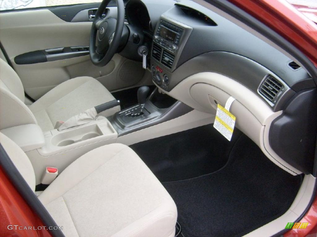 Ivory Interior 2011 Subaru Impreza 2.5i Wagon Photo #46867668