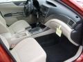 Ivory Interior Photo for 2011 Subaru Impreza #46867668