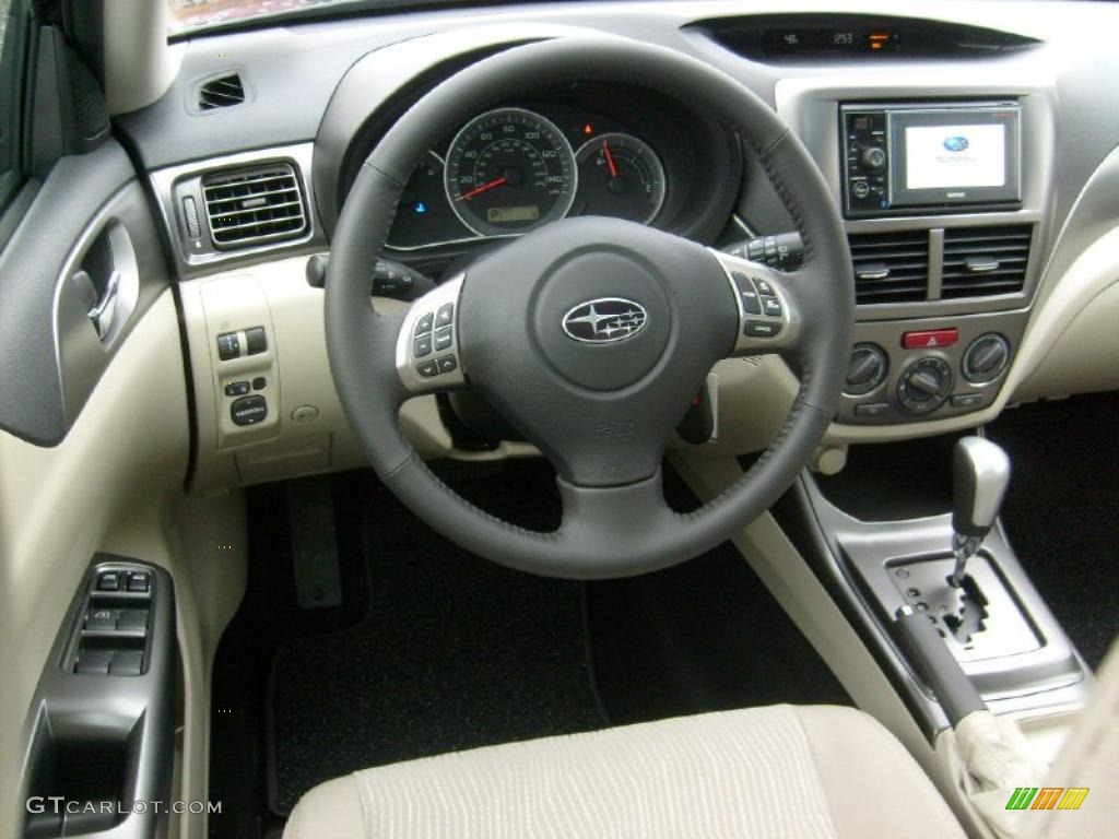 2011 Subaru Impreza Outback Sport Wagon Ivory Dashboard Photo #46867758