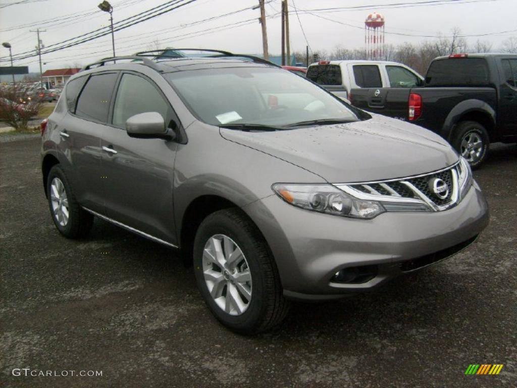 2011 Murano SL AWD - Platinum Graphite / Black photo #9