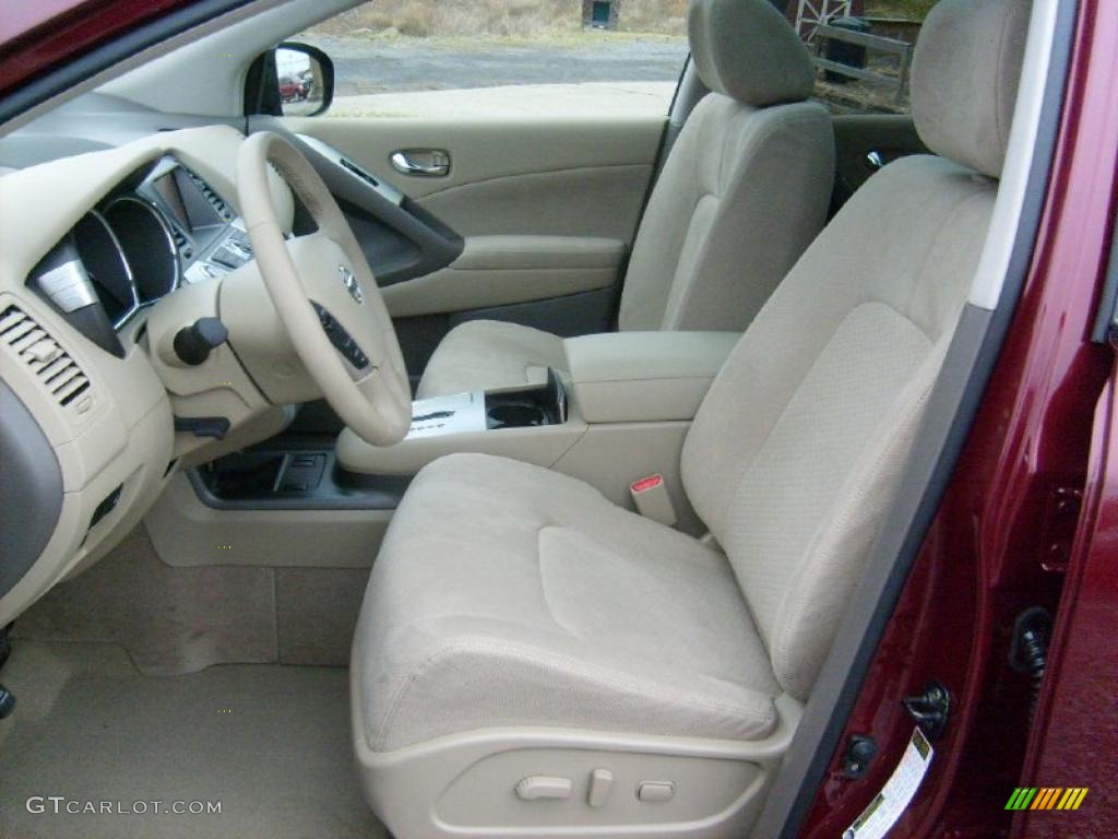 Beige Interior 2011 Nissan Murano SV AWD Photo #46868079