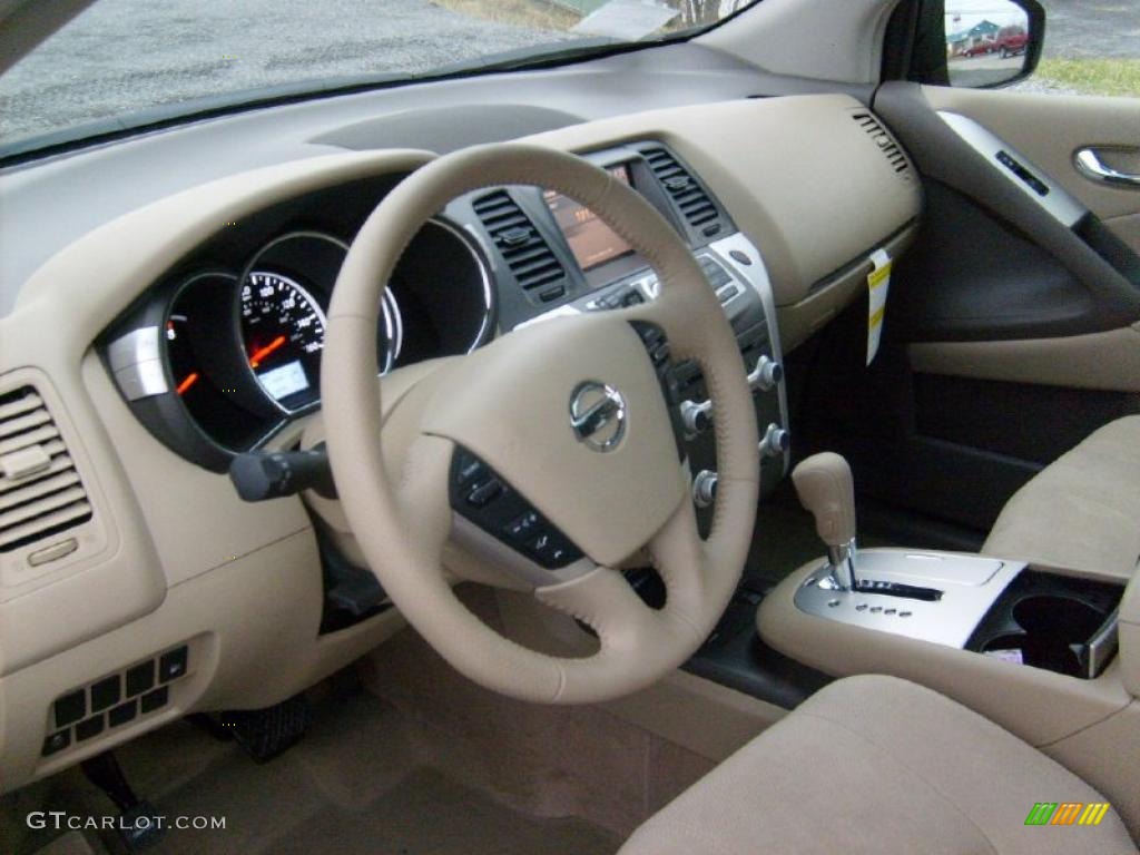 Beige Interior 2011 Nissan Murano SV AWD Photo #46868109