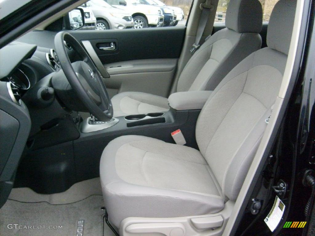 Gray Interior 2011 Nissan Rogue S AWD Photo #46868259