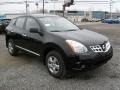Wicked Black 2011 Nissan Rogue S AWD Exterior