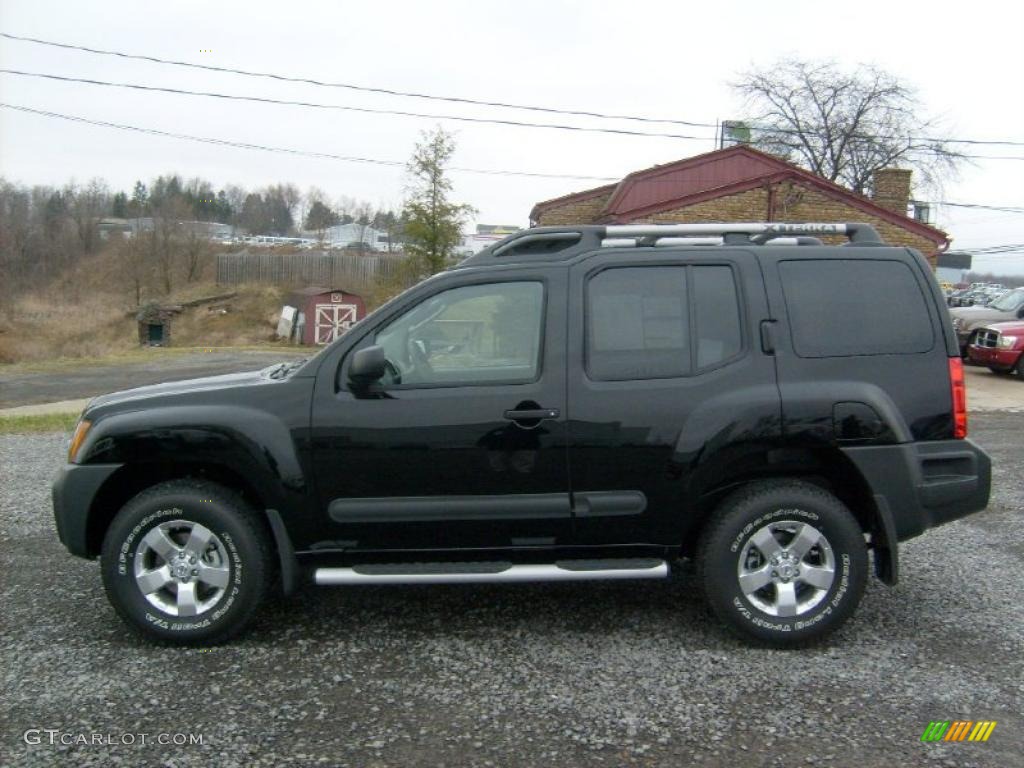 Super Black 2011 Nissan Xterra S 4x4 Exterior Photo #46868376