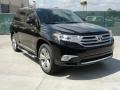 Black 2011 Toyota Highlander Limited Exterior