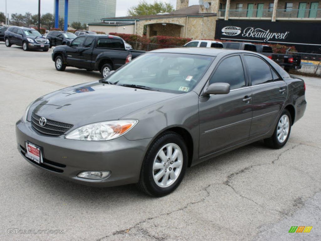 2003 Camry XLE - Phantom Gray Pearl / Stone photo #1