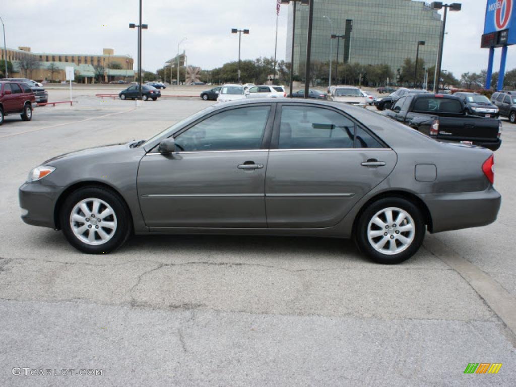 2003 Camry XLE - Phantom Gray Pearl / Stone photo #2