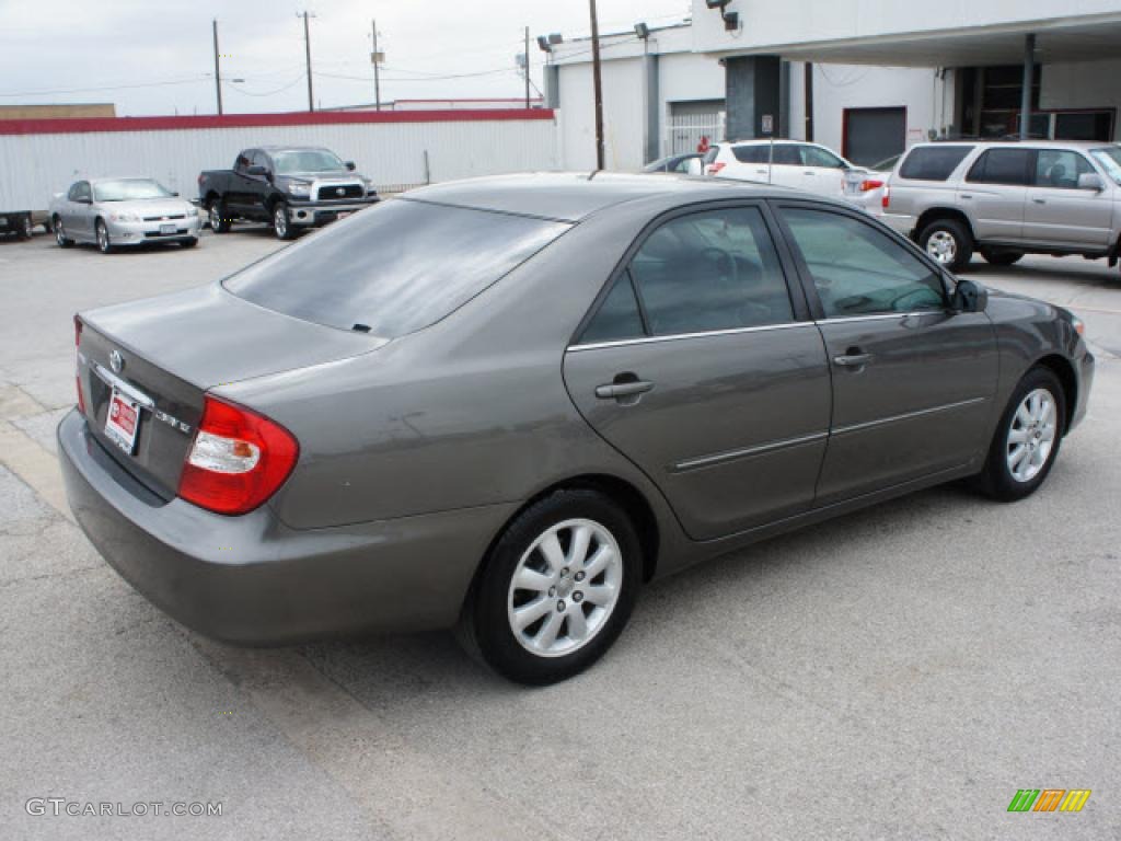 2003 Camry XLE - Phantom Gray Pearl / Stone photo #4