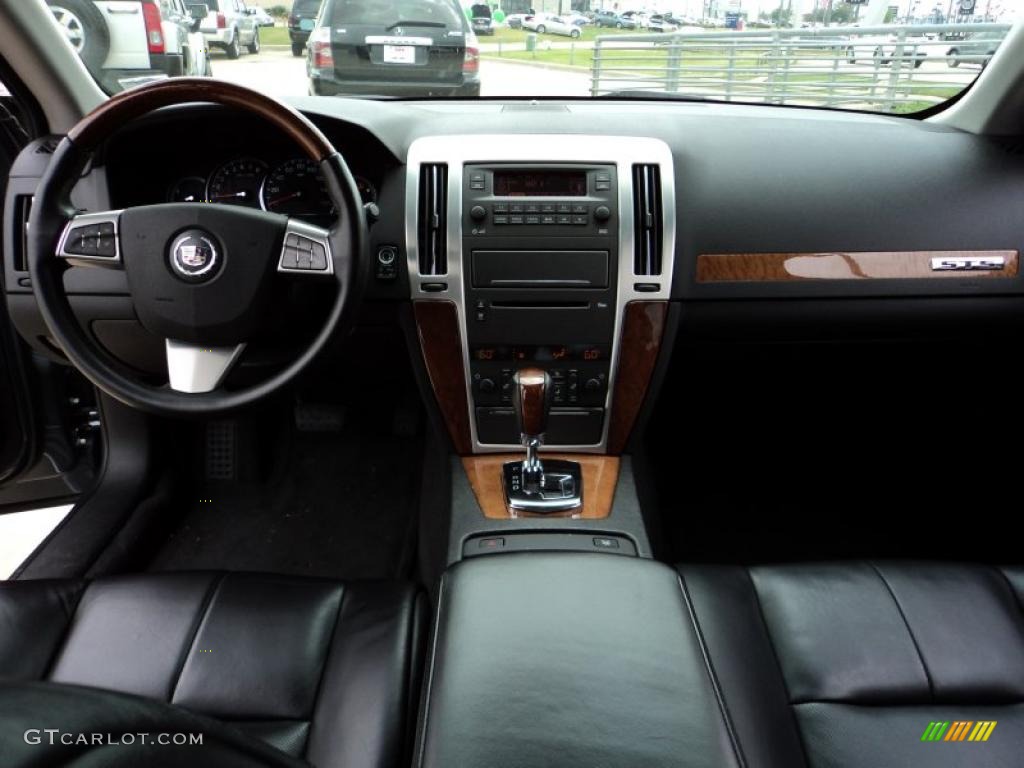 2008 Cadillac STS V8 Ebony Dashboard Photo #46870532