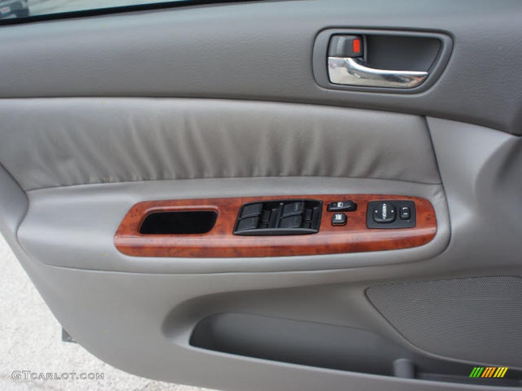 2003 Camry XLE - Phantom Gray Pearl / Stone photo #13