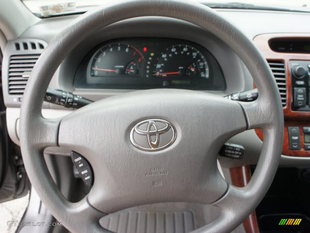 2003 Camry XLE - Phantom Gray Pearl / Stone photo #14