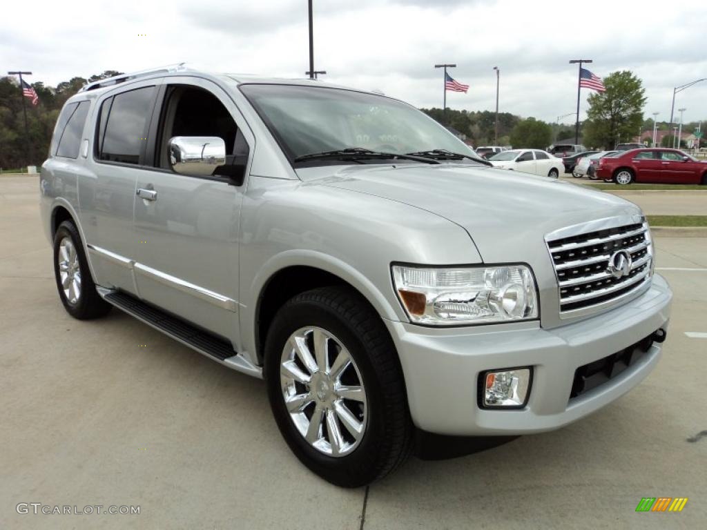 Silver Indulgence 2010 Infiniti QX 56 Exterior Photo #46870812