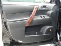 2011 Toyota Highlander Black Interior Door Panel Photo