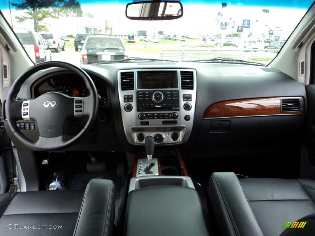 2010 Infiniti QX 56 Graphite Dashboard Photo #46870949