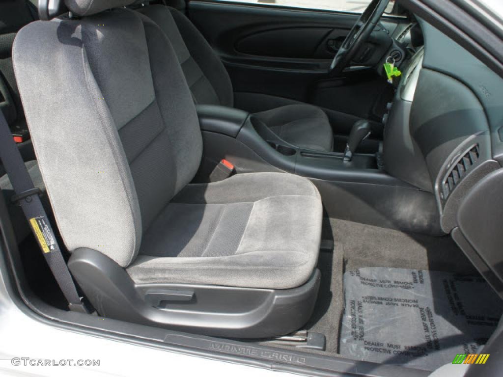 Ebony Interior 2006 Chevrolet Monte Carlo SS Photo #46870994