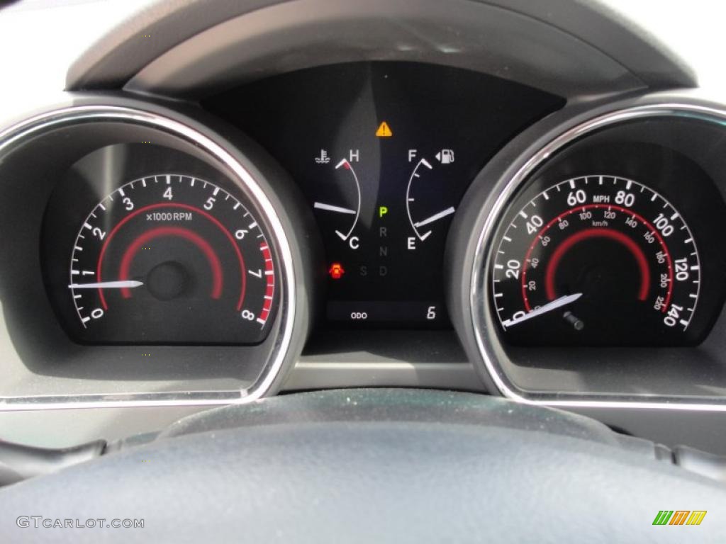 2011 Toyota Highlander Limited Gauges Photo #46871048