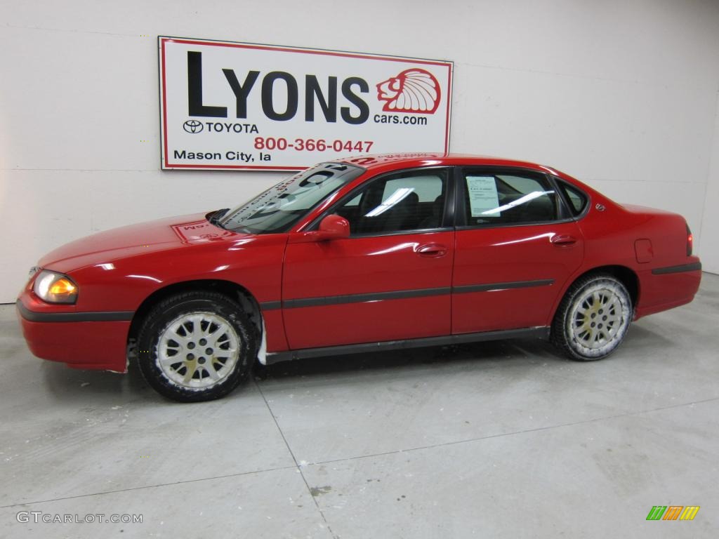 2004 Impala  - Victory Red / Medium Gray photo #1