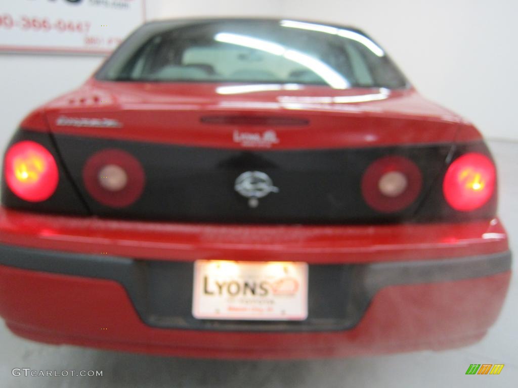 2004 Impala  - Victory Red / Medium Gray photo #2