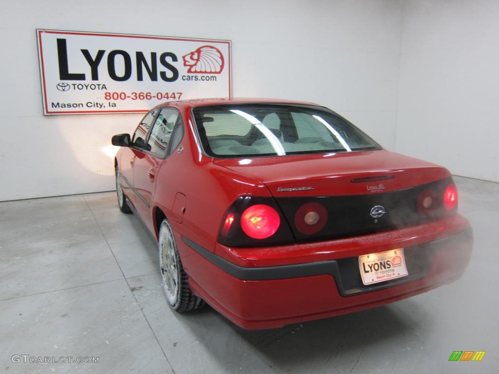2004 Impala  - Victory Red / Medium Gray photo #8