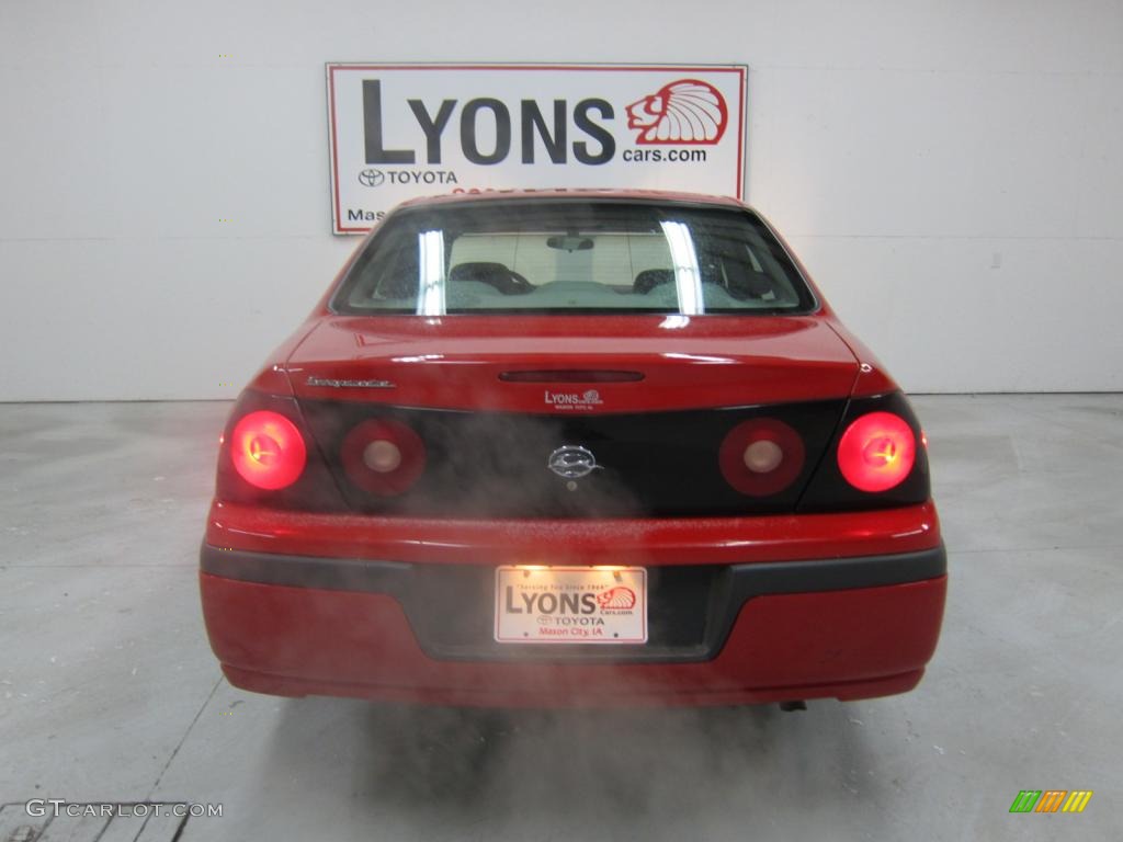 2004 Impala  - Victory Red / Medium Gray photo #9