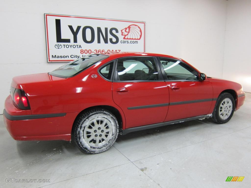 2004 Impala  - Victory Red / Medium Gray photo #11
