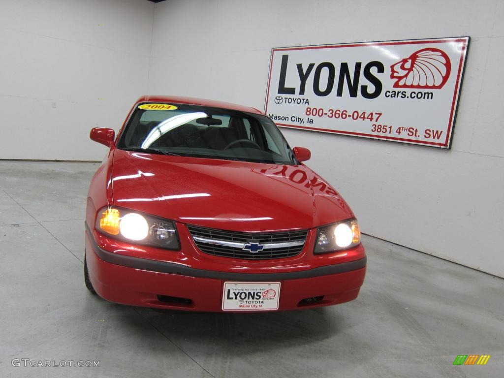 2004 Impala  - Victory Red / Medium Gray photo #15