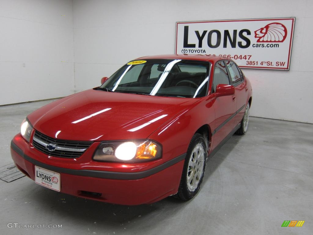 2004 Impala  - Victory Red / Medium Gray photo #18