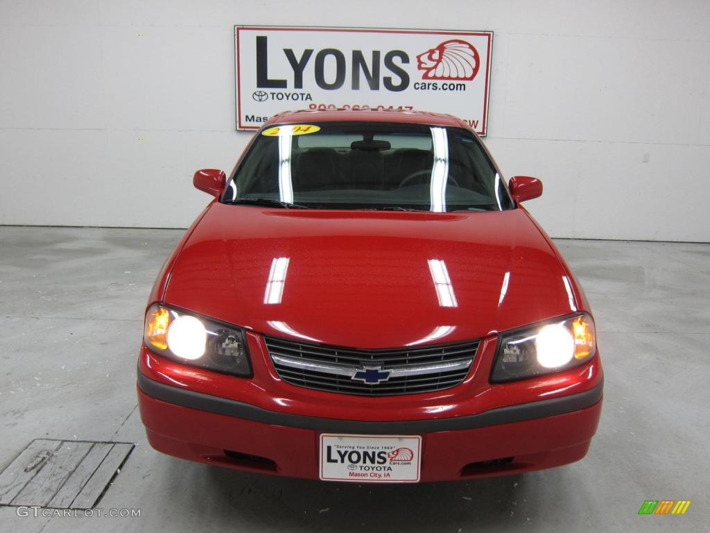 2004 Impala  - Victory Red / Medium Gray photo #19