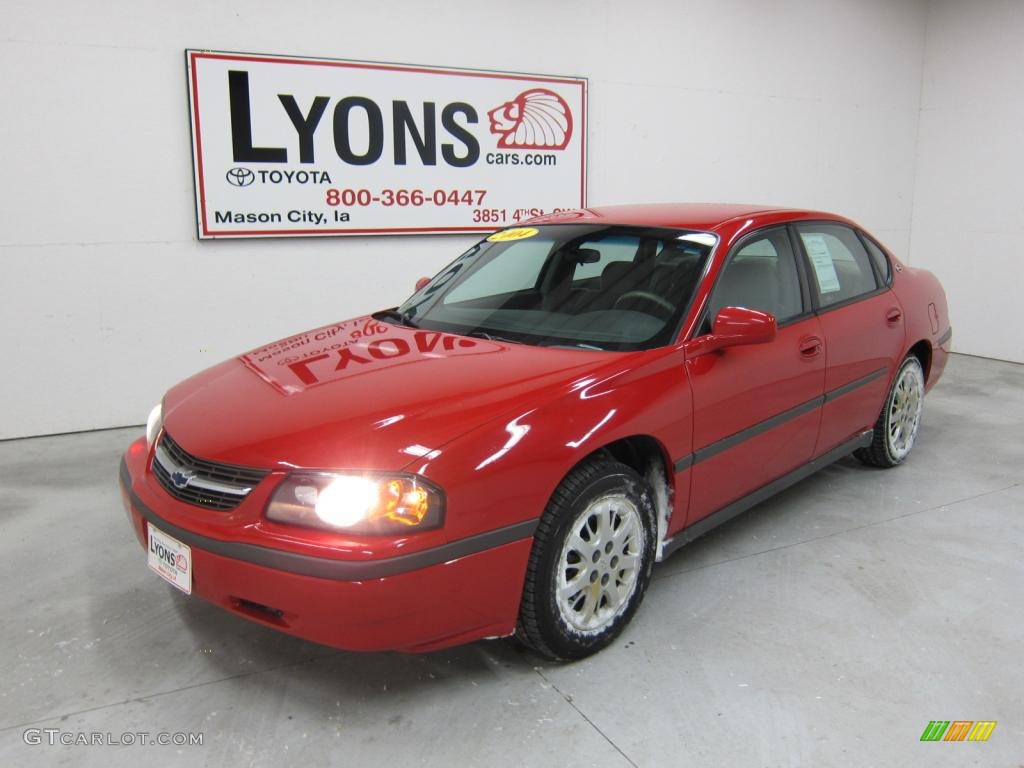 2004 Impala  - Victory Red / Medium Gray photo #22