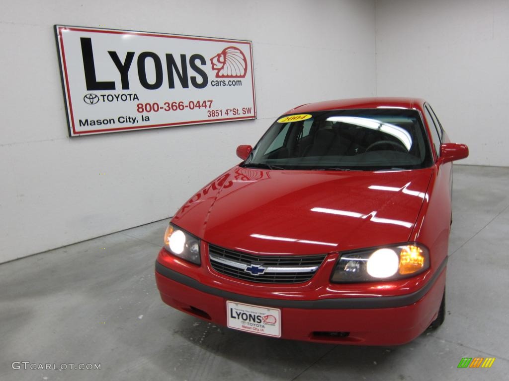 2004 Impala  - Victory Red / Medium Gray photo #24