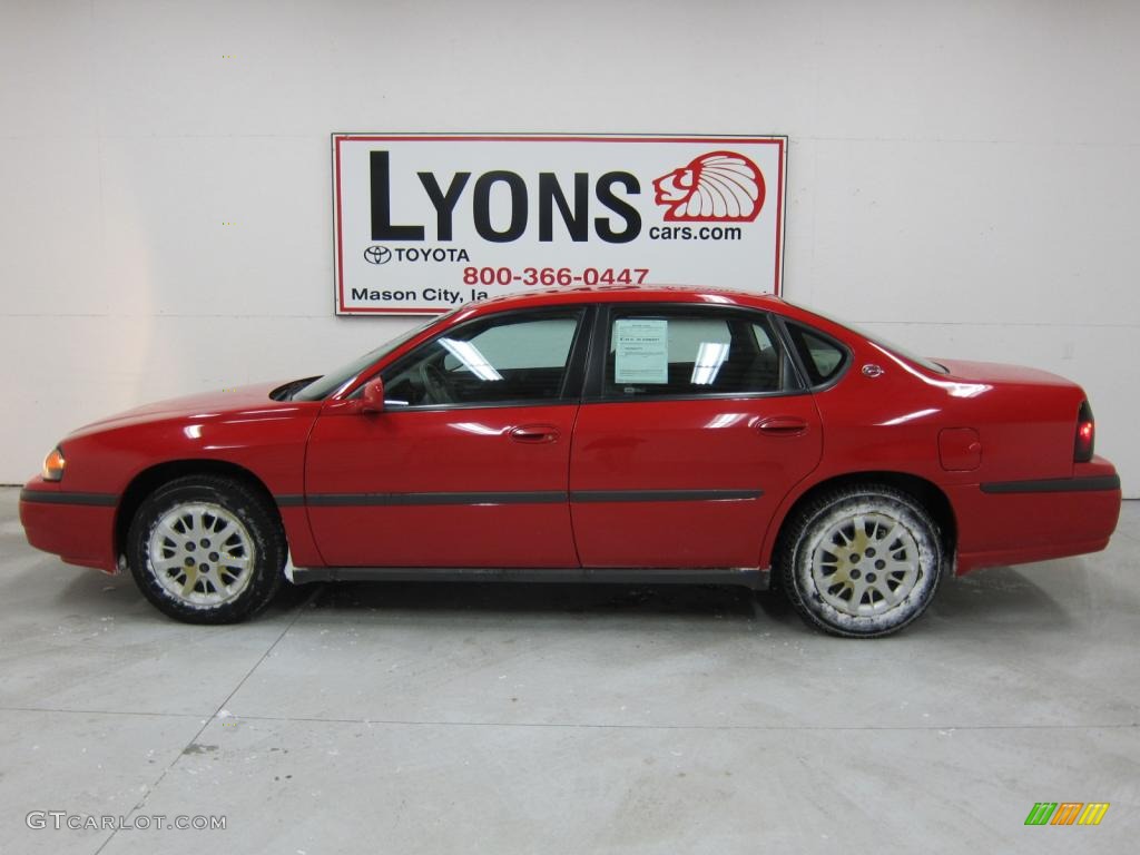 2004 Impala  - Victory Red / Medium Gray photo #26