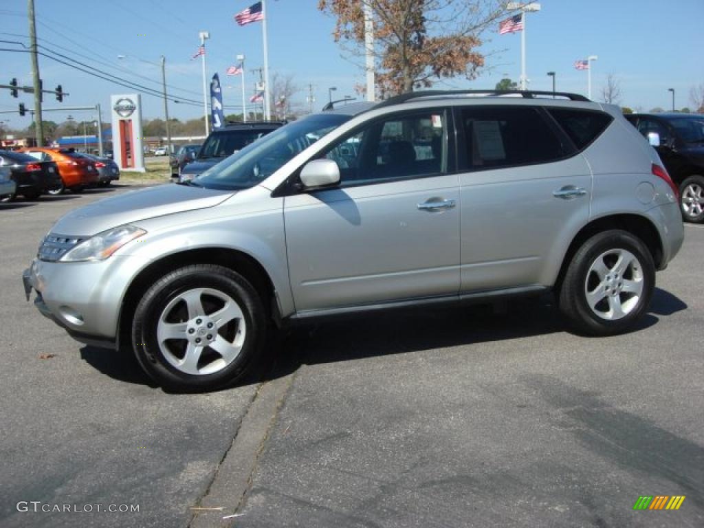 2005 Murano S - Sheer Silver Metallic / Charcoal photo #6