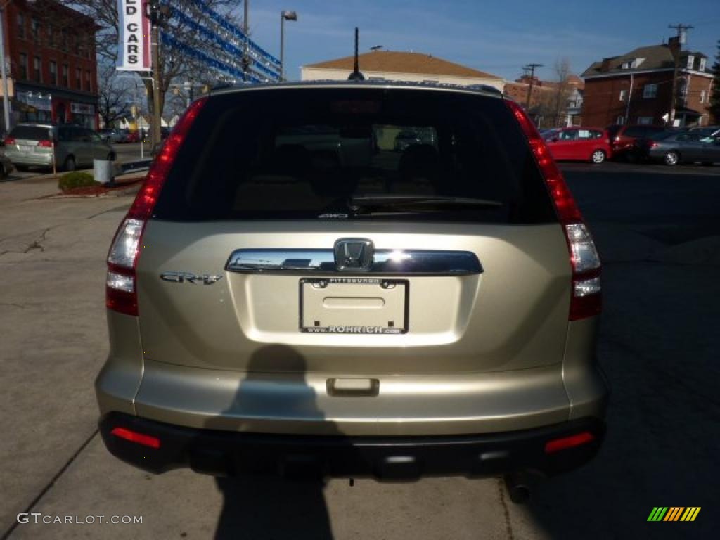 2008 CR-V EX-L 4WD - Borrego Beige Metallic / Ivory photo #3