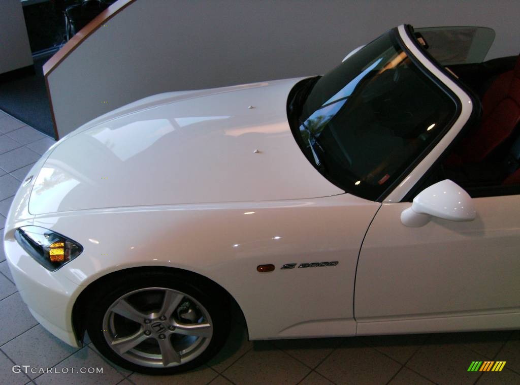 2008 S2000 Roadster - Grand Prix White / Red photo #19