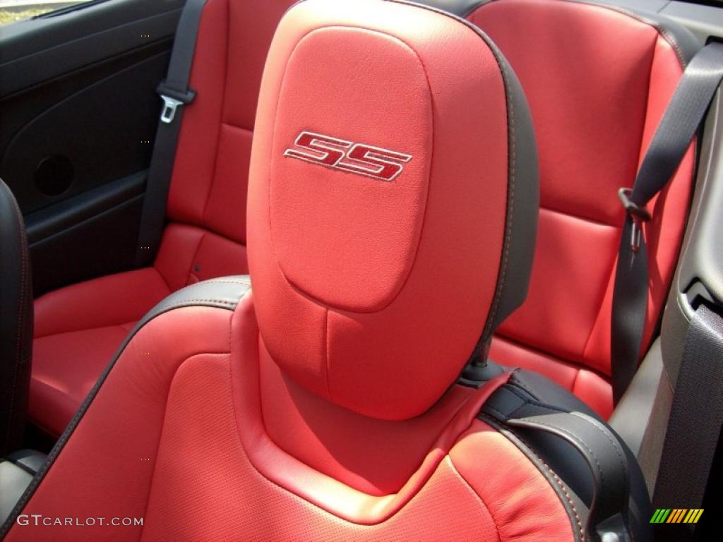 Inferno Orange/Black Interior 2011 Chevrolet Camaro SS/RS Convertible Photo #46874519