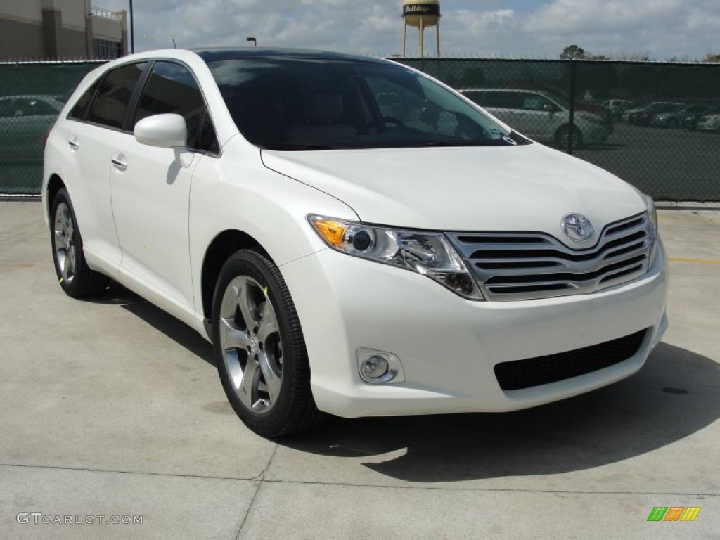 Blizzard Pearl White 2011 Toyota Venza V6 Exterior Photo #46874708