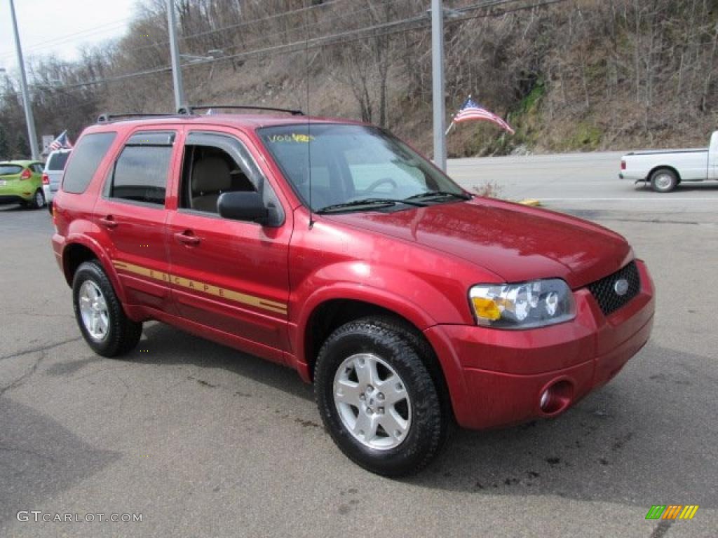 Redfire Metallic 2007 Ford Escape Limited Exterior Photo #46875383