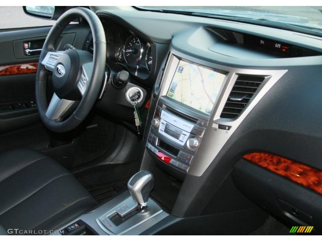 2011 Outback 2.5i Limited Wagon - Sky Blue Metallic / Off Black photo #9