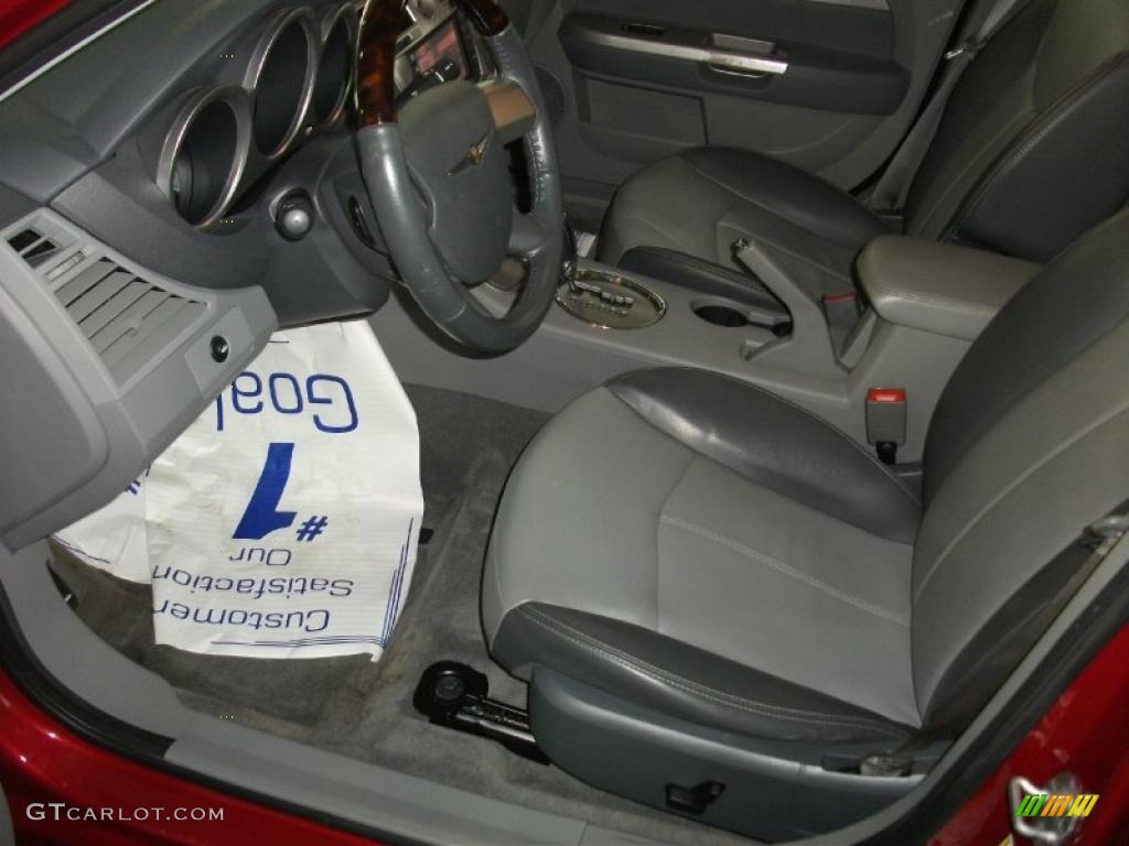 Dark Slate Gray/Light Slate Gray Interior 2008 Chrysler Sebring Limited AWD Sedan Photo #46877930