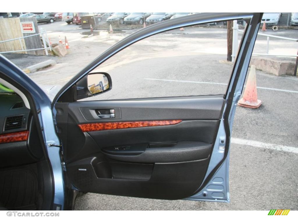 2011 Outback 2.5i Limited Wagon - Sky Blue Metallic / Off Black photo #19