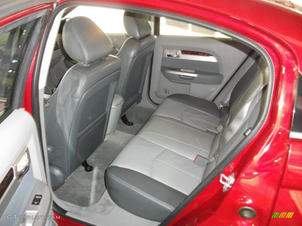 2008 Sebring Limited AWD Sedan - Inferno Red Crystal Pearl / Dark Slate Gray/Light Slate Gray photo #13