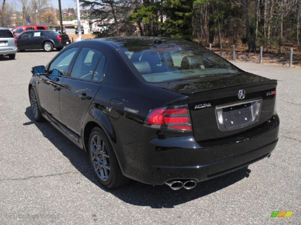 2008 TL 3.5 Type-S - Nighthawk Black Pearl / Ebony/Silver photo #2