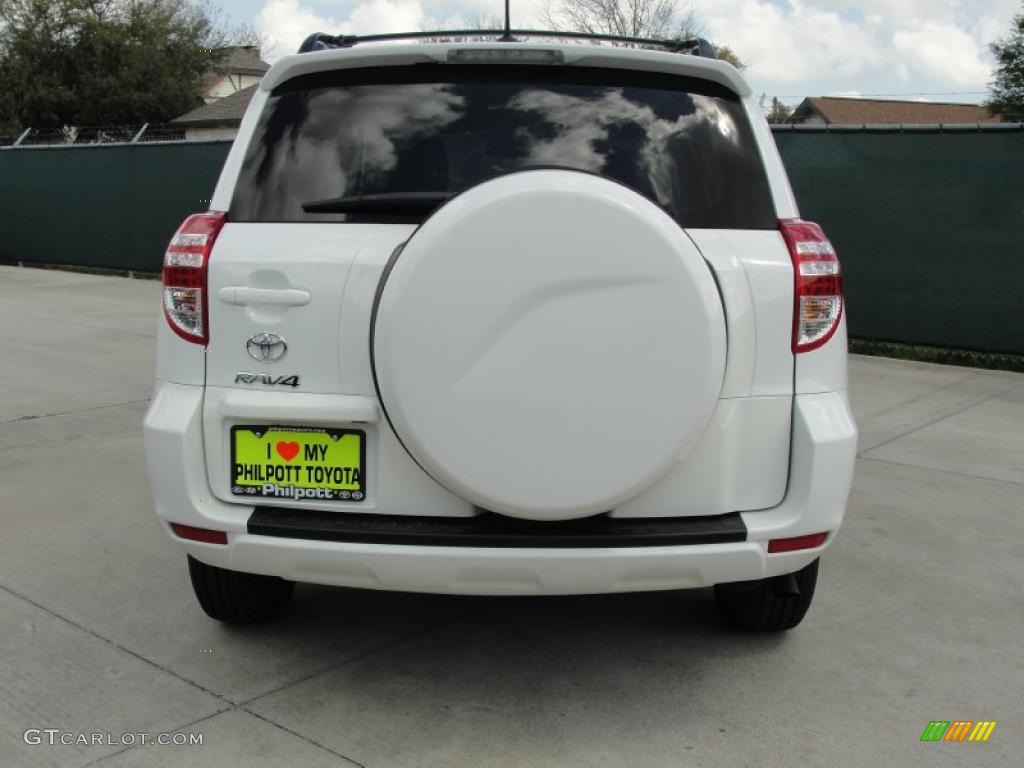 2011 RAV4 I4 - Super White / Ash photo #4