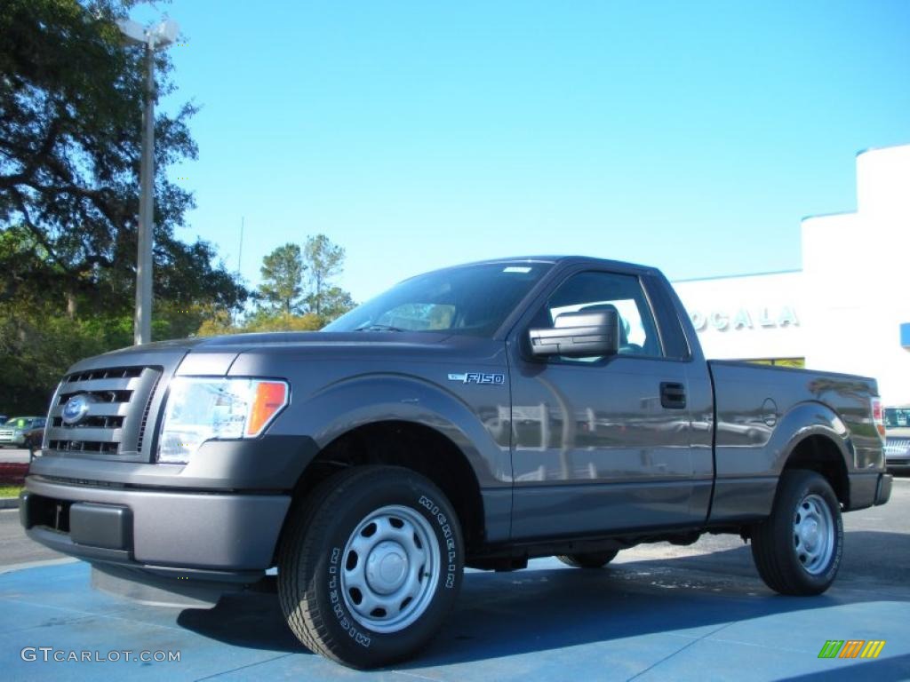 2011 F150 XL Regular Cab - Sterling Grey Metallic / Steel Gray photo #1