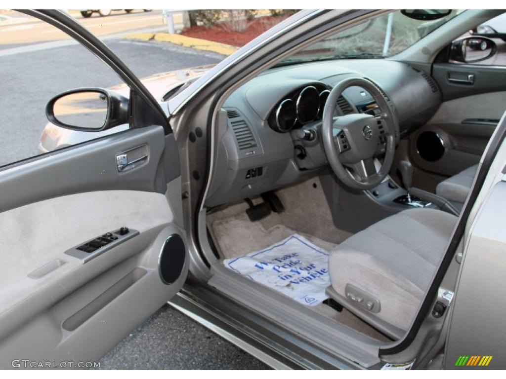 2006 Altima 3.5 SE - Polished Pewter Metallic / Frost photo #13