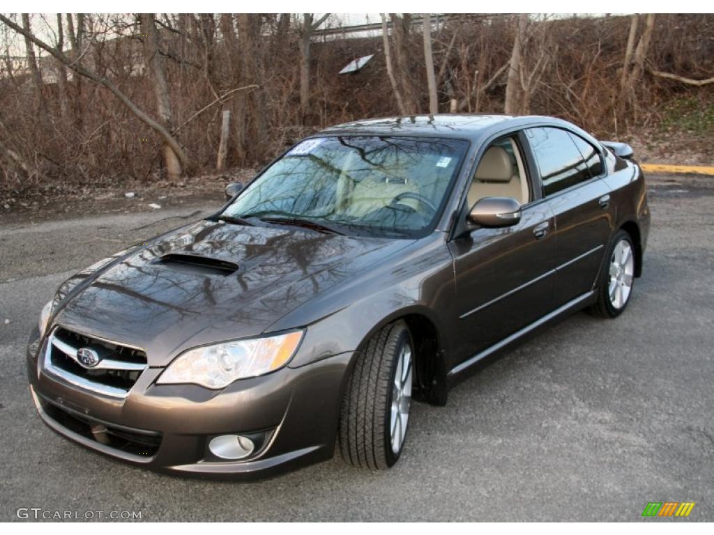 2008 Legacy 2.5 GT Limited Sedan - Deep Bronze Metallic / Warm Ivory photo #2