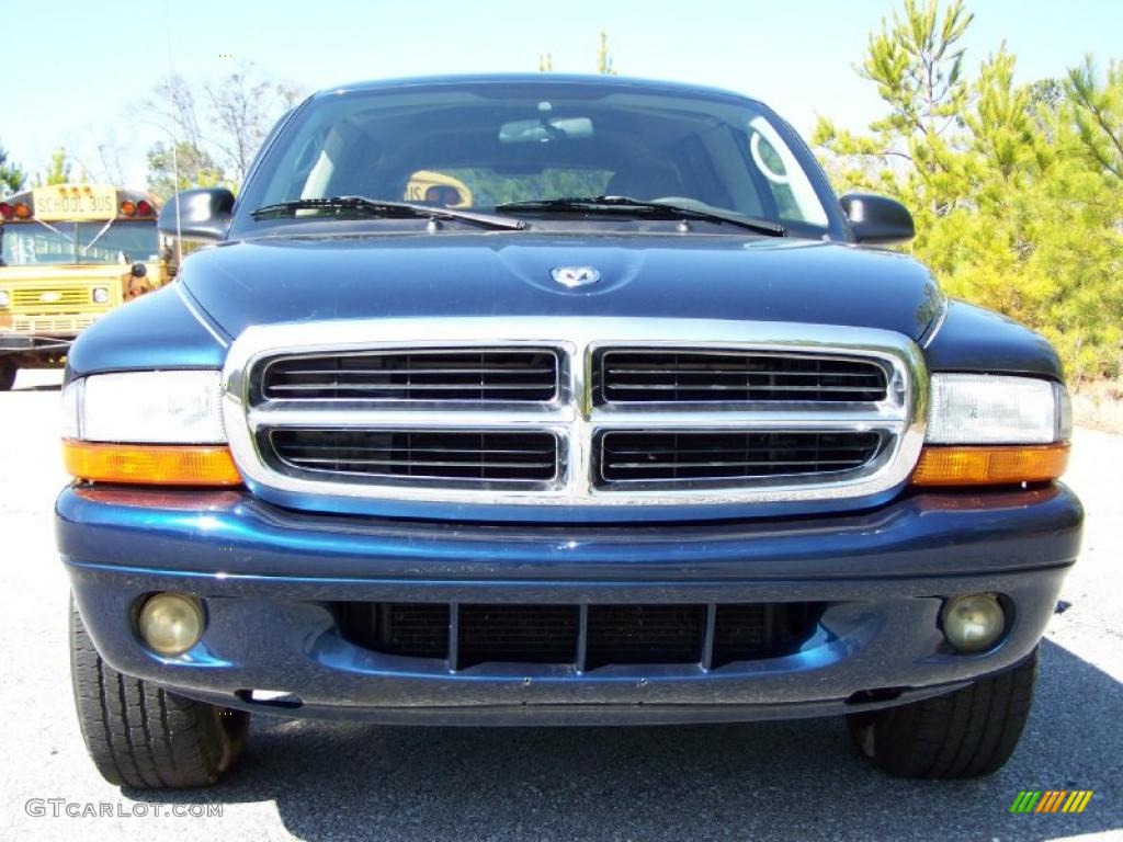 Patriot Blue Pearlcoat 2003 Dodge Durango SLT Exterior Photo #46878587