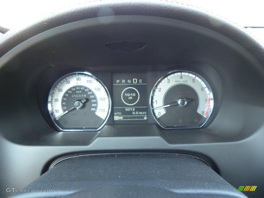 2011 Jaguar XF Sport Sedan Gauges Photo #46878731