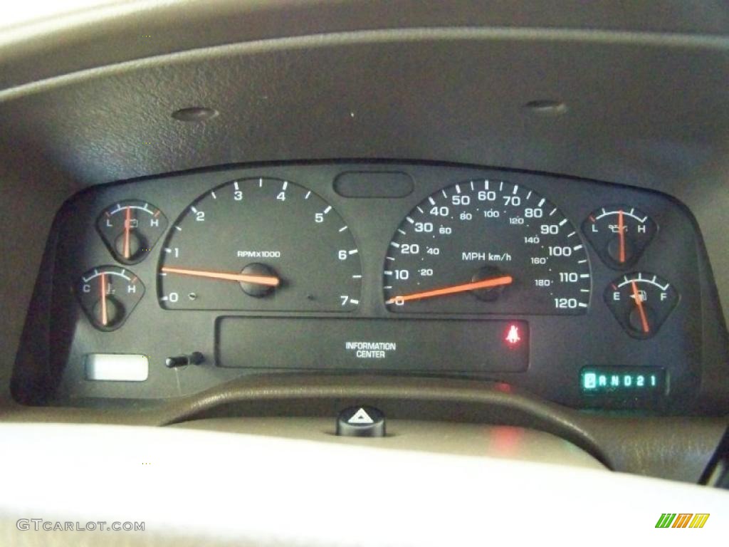2003 Dodge Durango SLT Gauges Photo #46878749